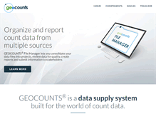 Tablet Screenshot of geocounts.com
